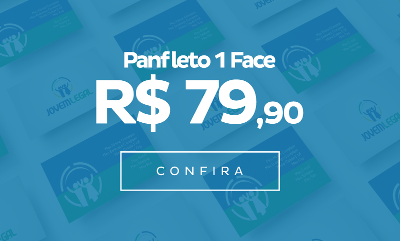 Panfleto (1 Face)
