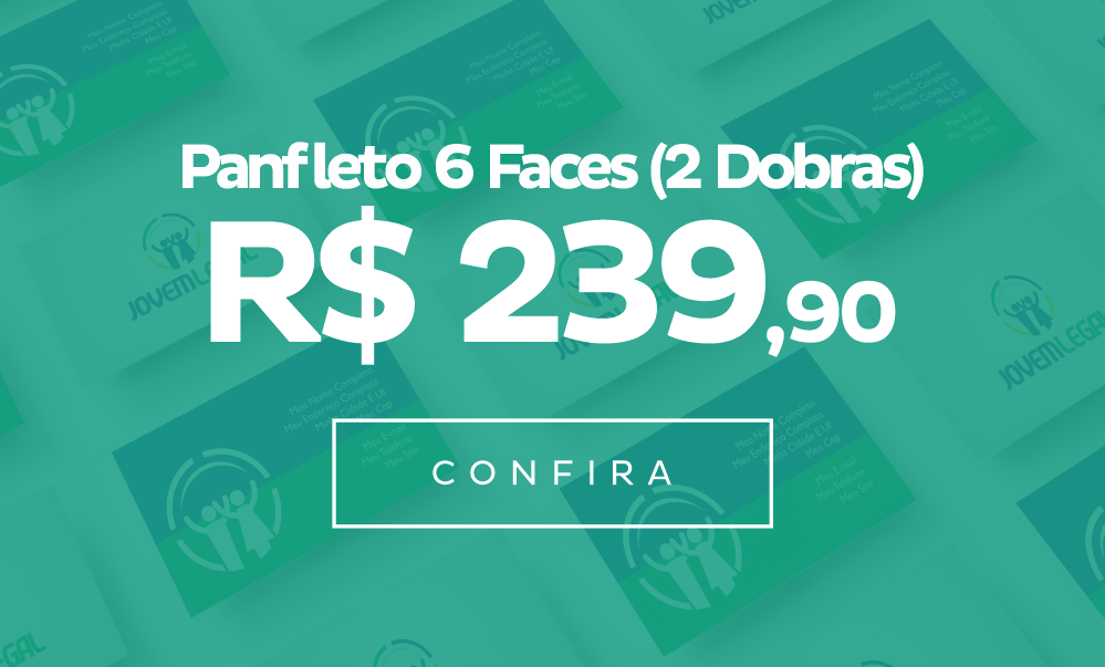 Panfleto 6 Faces (2 Dobras)