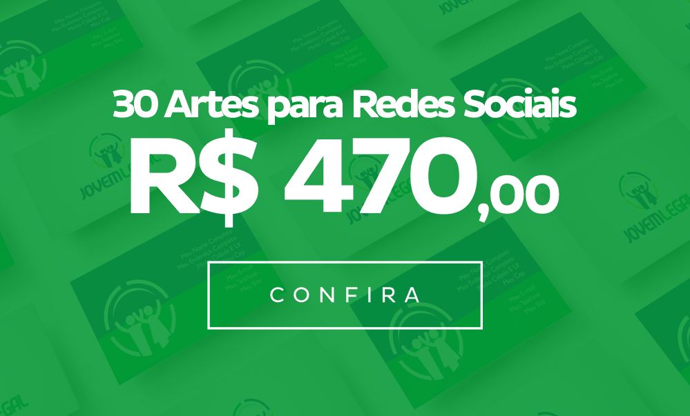 30 Artes para Redes Sociais