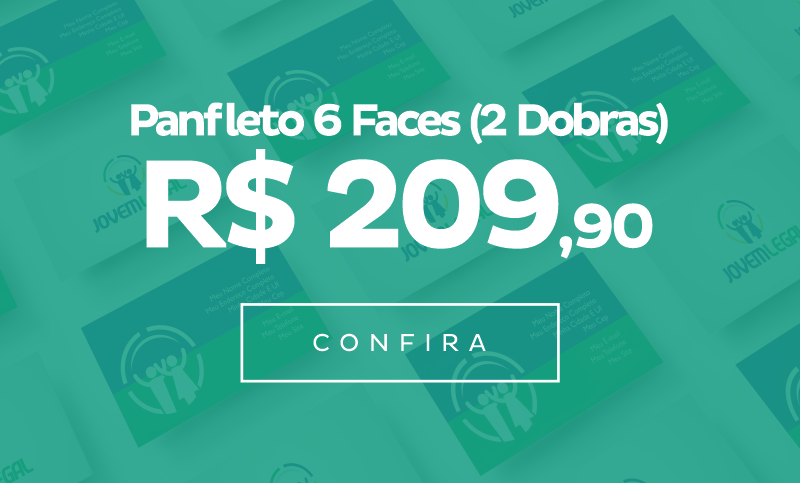 Panfleto 6 Faces (2 Dobras)